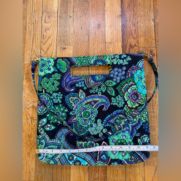 Vera Bradley Tote Bag with Detachable Crossbody Strap - Picture 8 of 13